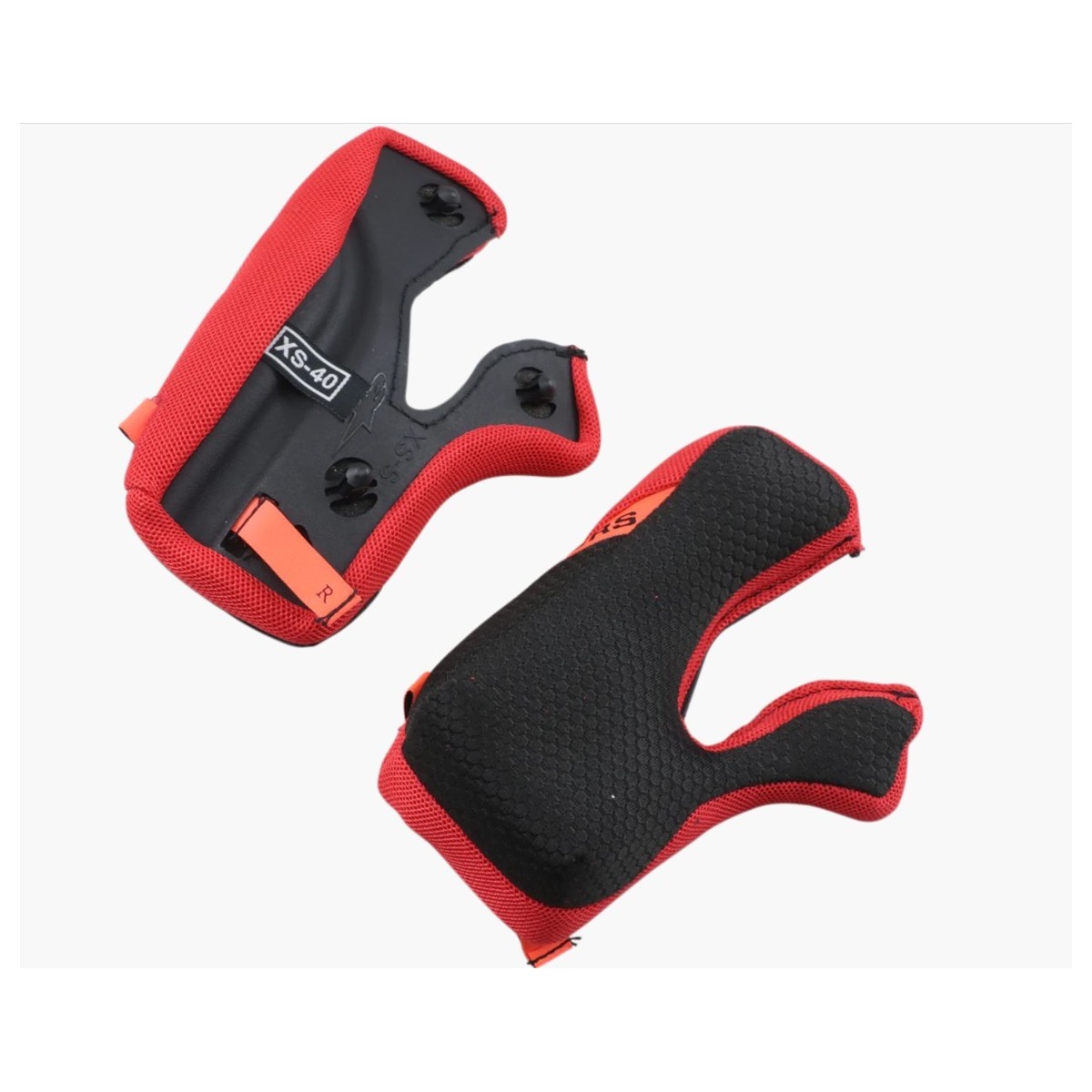 Cheek Pad Casque Alpinestars Supertech S-M10 ECE 22.06 Regular Noir 