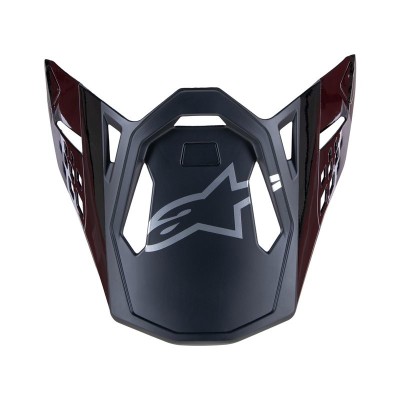 Visière Alpinestars S-M10 Fame Noir Carbone Matt & Brillant  
