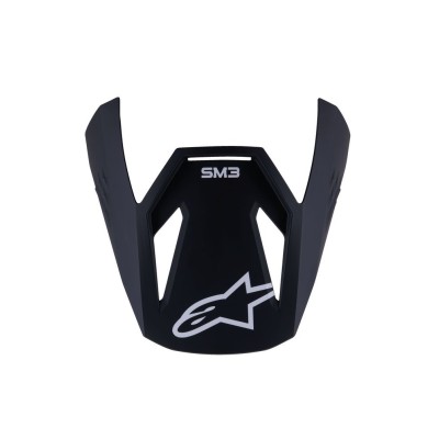 Visière Alpinestars S-M3 Solid Noir Matt 