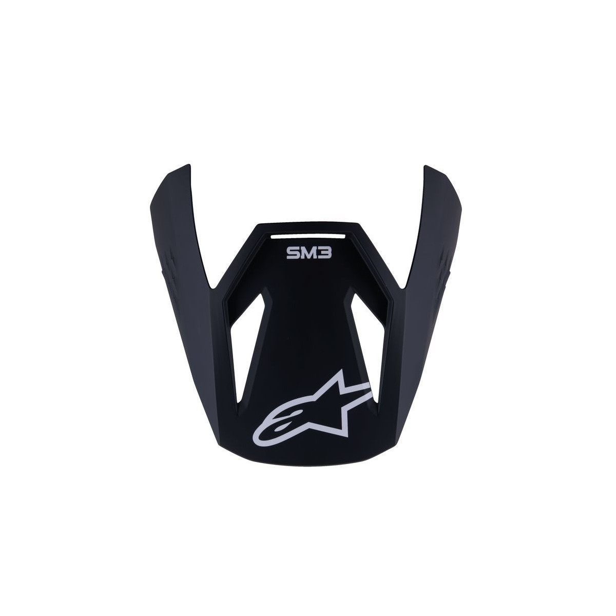 Visière Alpinestars S-M3 Solid Noir Matt 