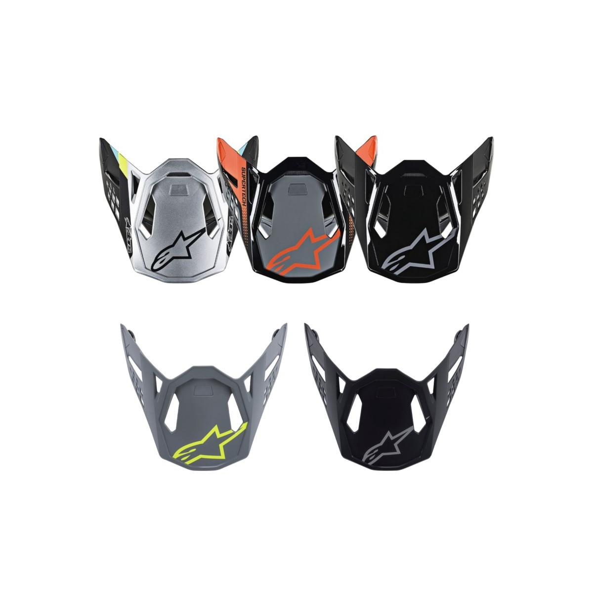 Visière de rechange pour Casque Alpinestars S-M8 ou S-M10 