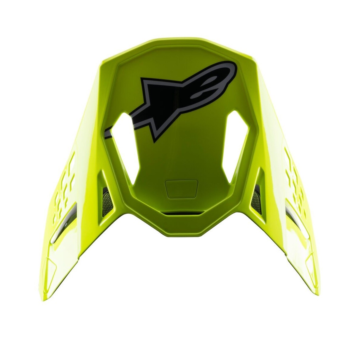 Visiere Alpinestars S-M8 Factory Noir Jaune Bleu Brillant 