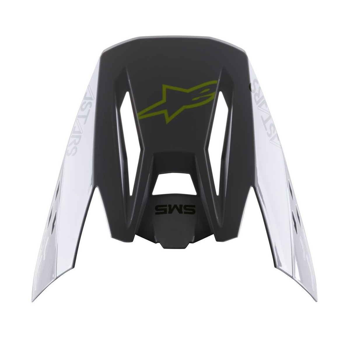 Visiere Alpinestars S-M5 Bond Gris Jaune Fluo 