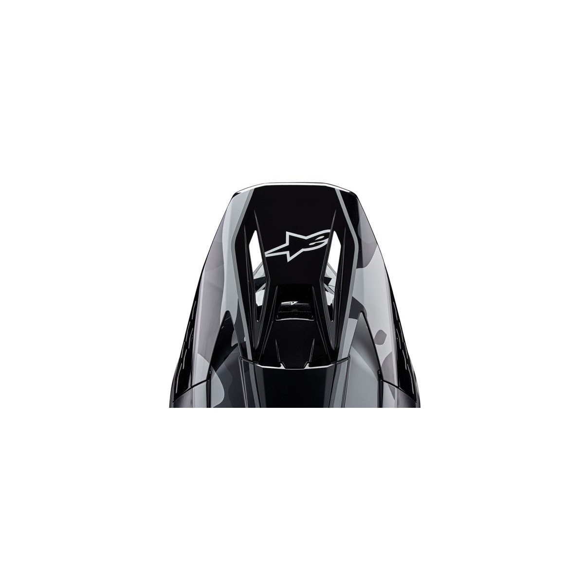 Visière Alpinestars S-M5 Rover 2 Noir Argent Brillant 