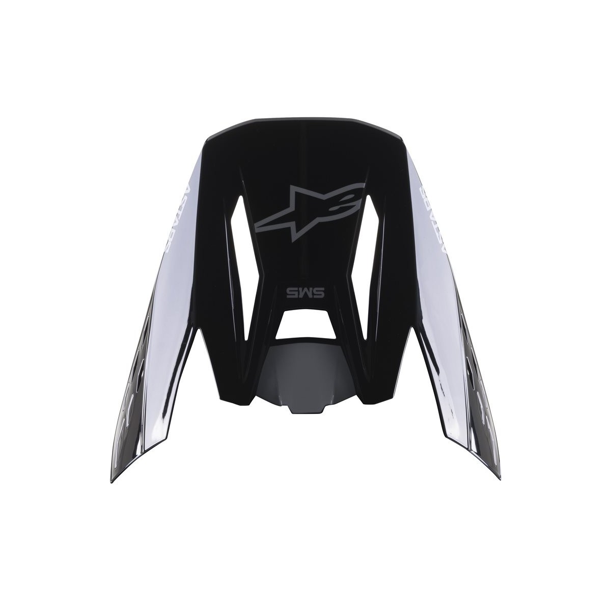 Visiere Alpinestars S-M5 Speed Bleu Blanc Brillant 