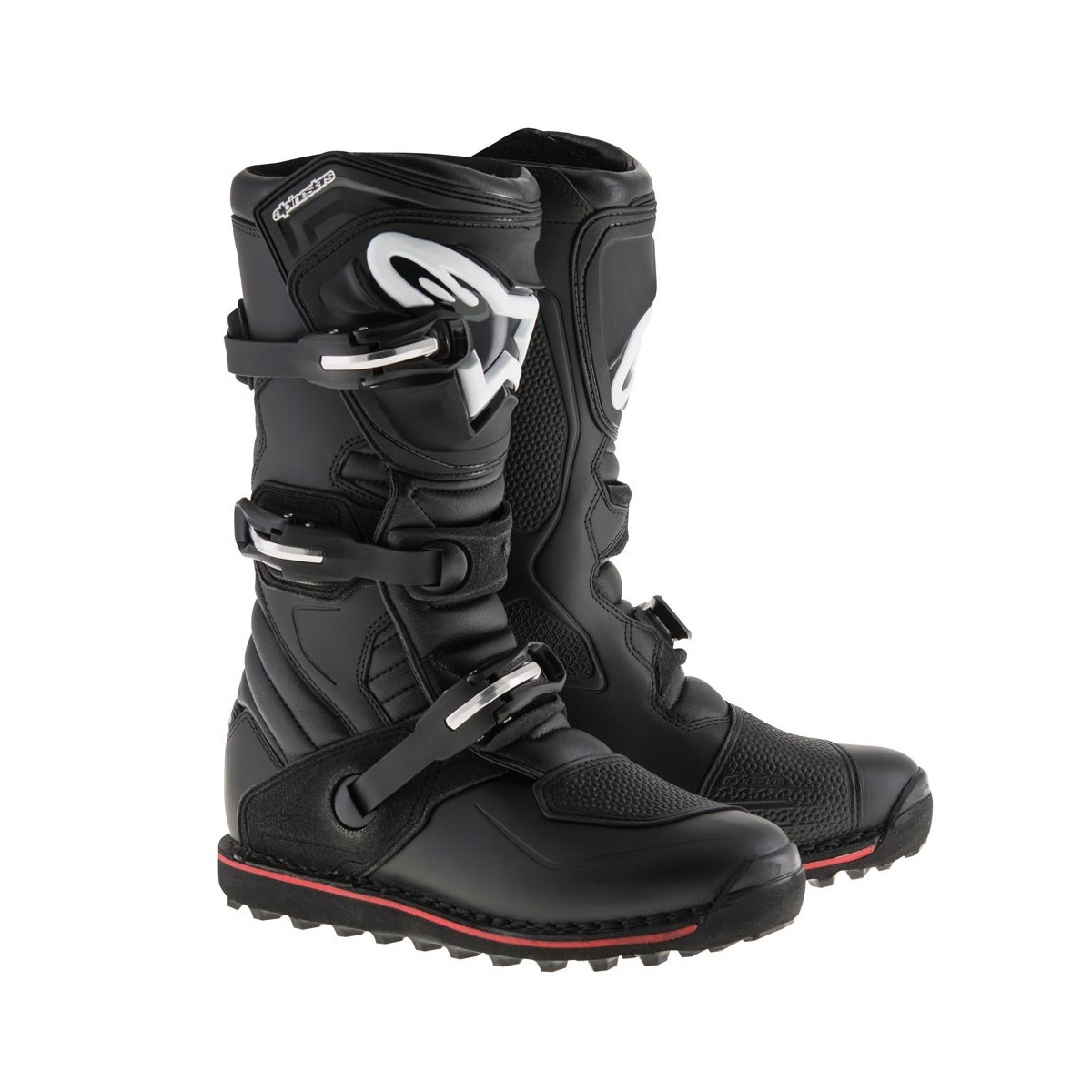 Bottes Alpinestars Tech T Noir Rouge 