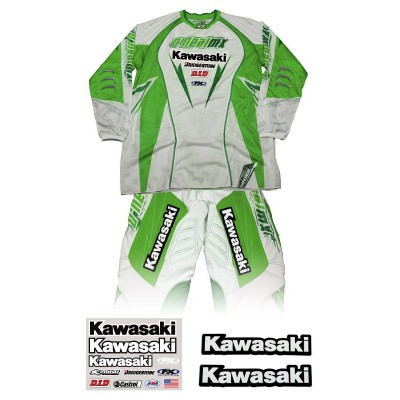 Kit patches et logos FX Kawasaki 