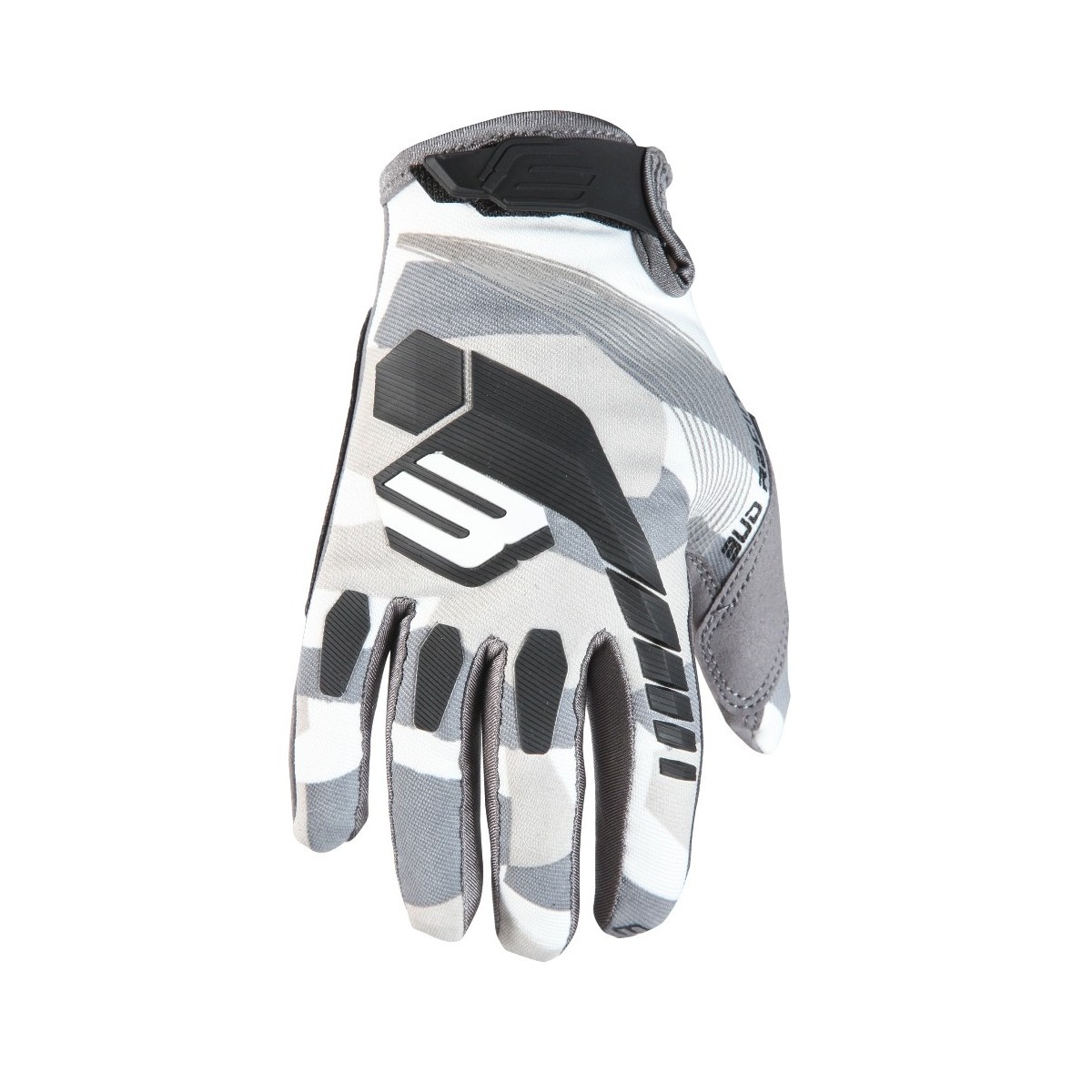 Gants BUD MX "2501" White /Grey Camo 