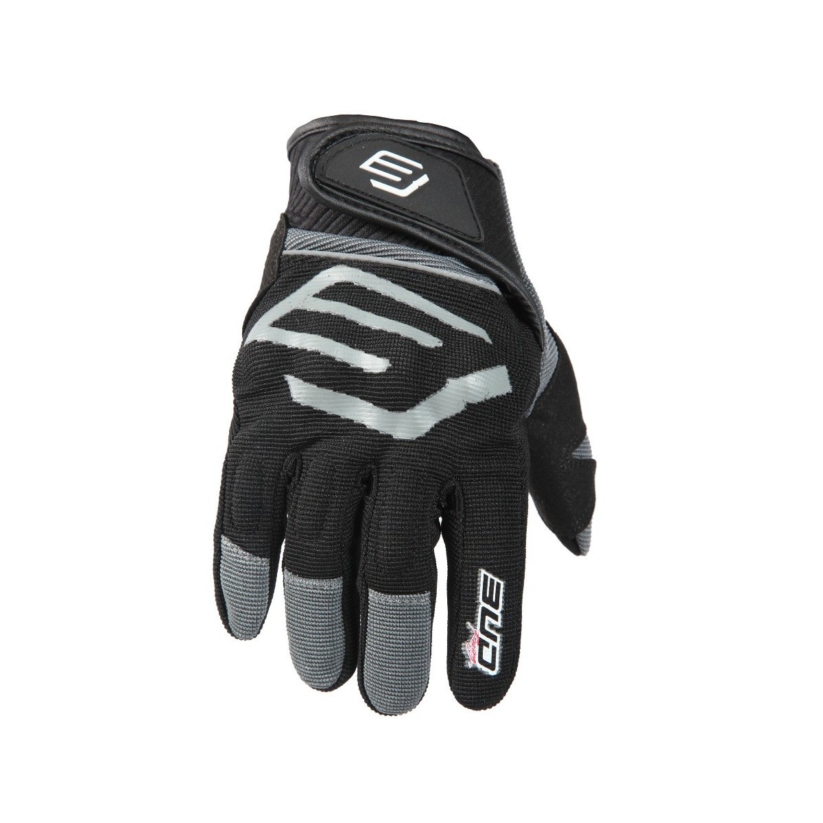 Gants BUD SM Supermoto/Street noir homologué CE Moto 