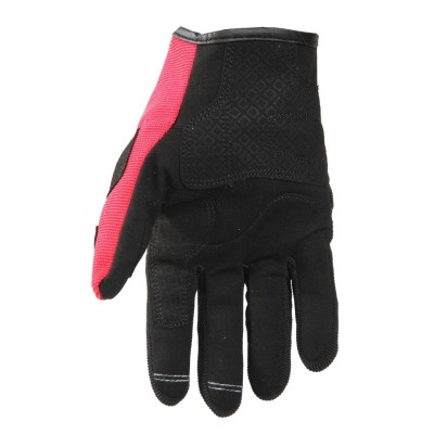 Gants BUD SM Supermoto/Street Rouge/noir homologué CE Moto 
