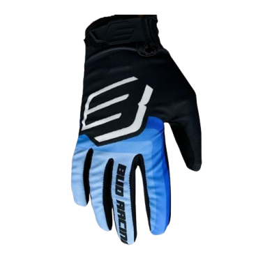 Gants enfants BUD SX Lite 95' Bleu Noir Blanc 