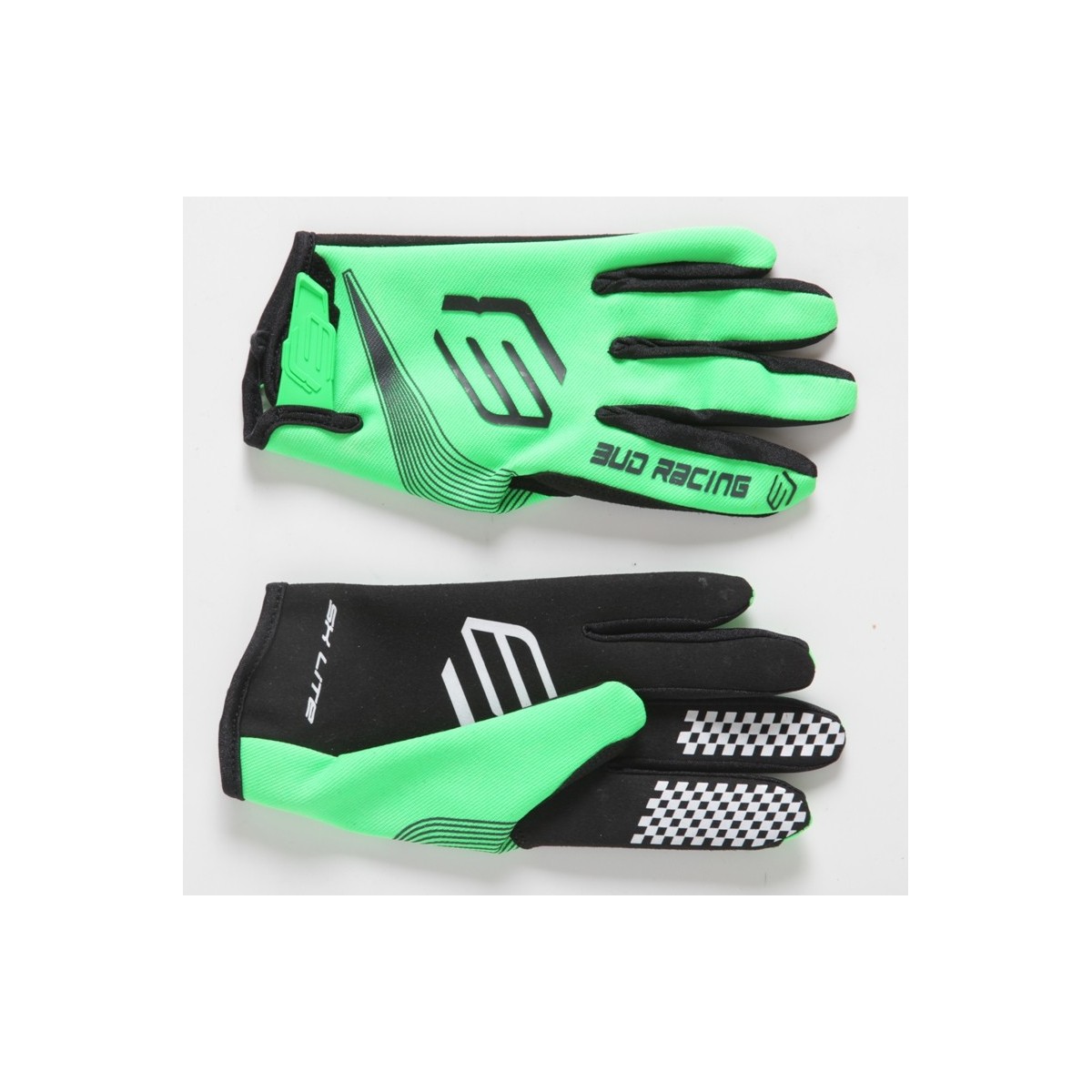 Gants BUD SX Lite fluo Green 