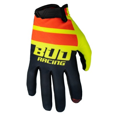 Gants enfants BUD SX Lite Lazer Jaune Rouge Noir 