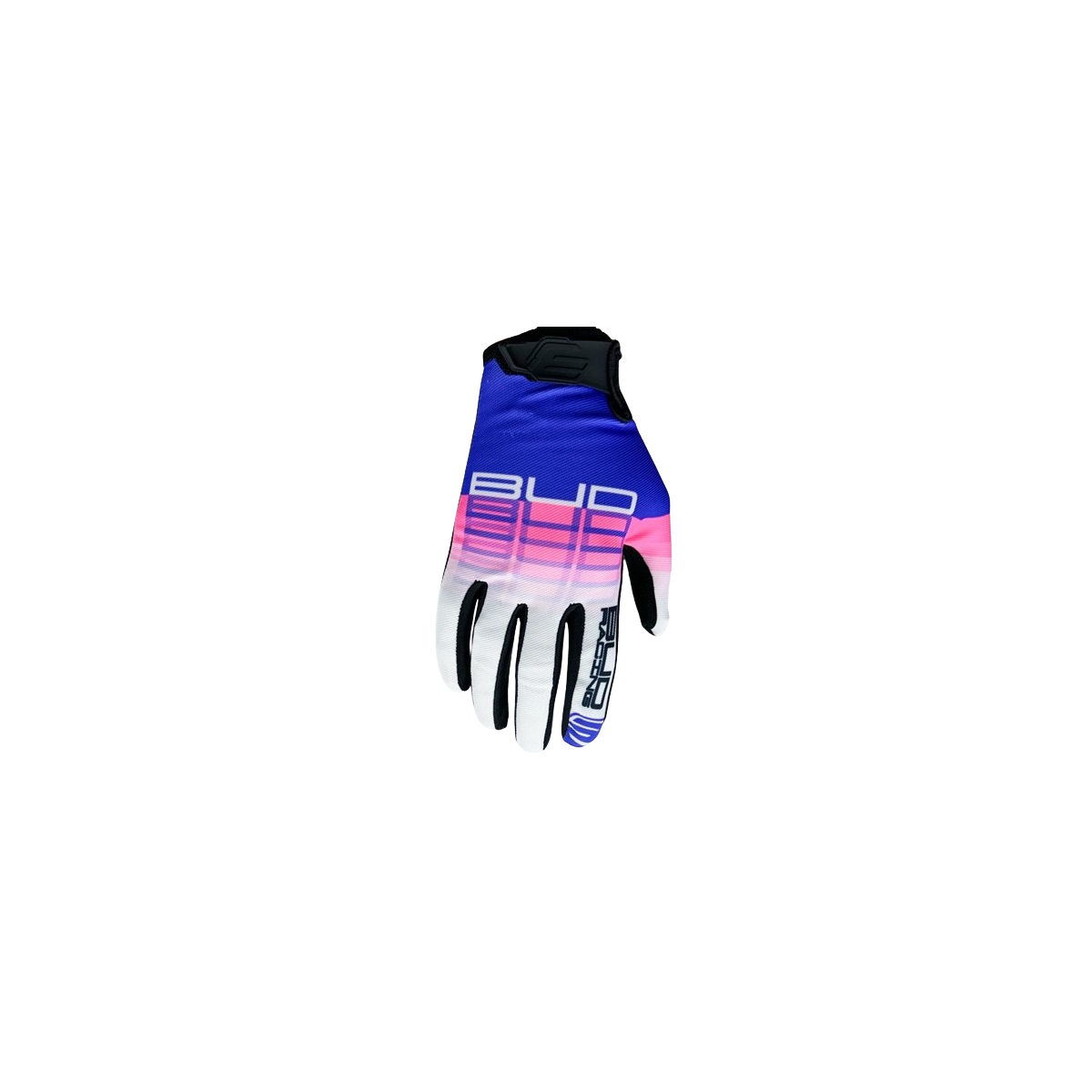 Gants enfants BUD SX Lite Neon Violet Rose Fluo Blanc 