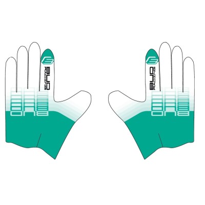 Gants BUD SX Lite Neon Tree Blanc 