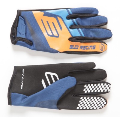 Gants BUD SX Lite Navy orange 