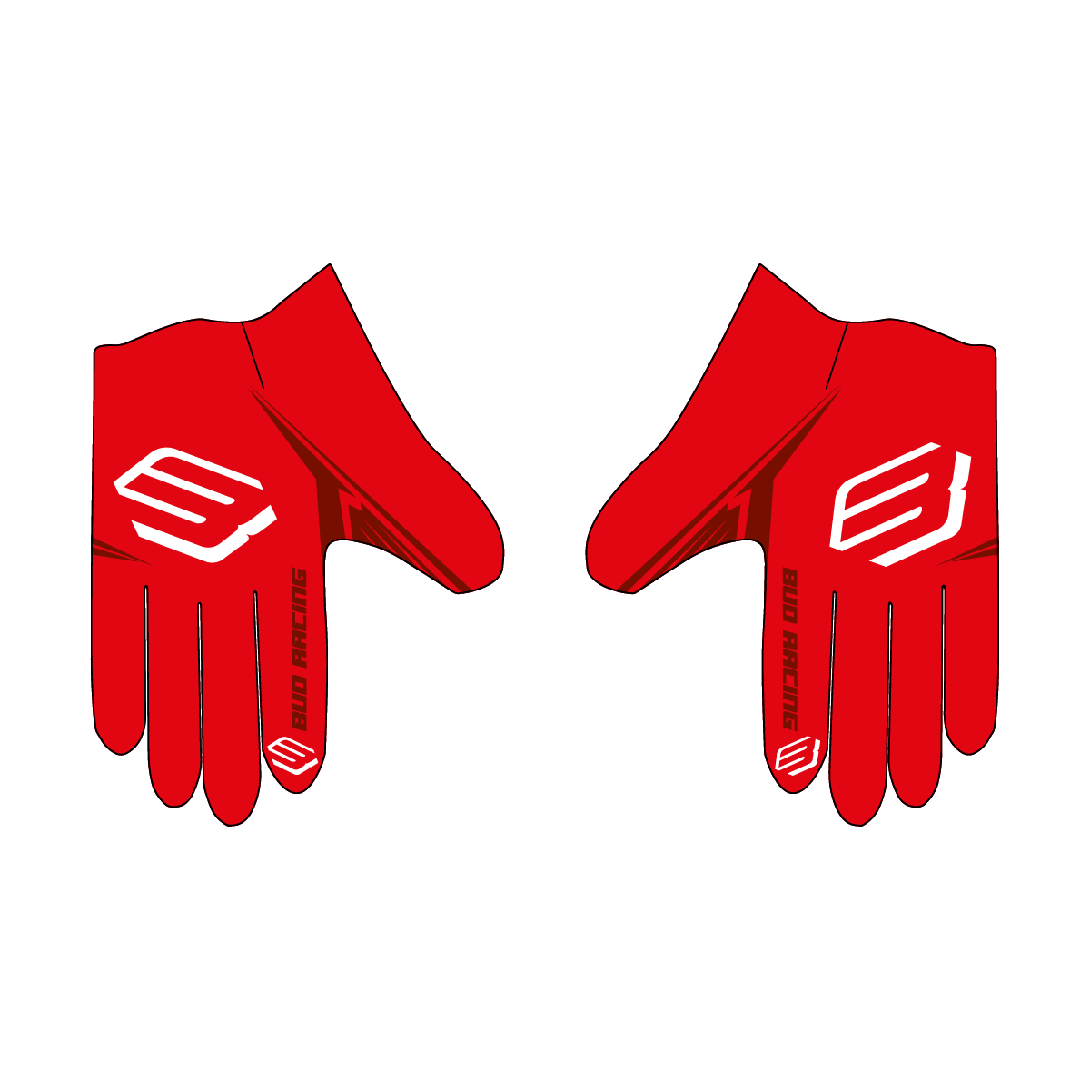 Gants enfants BUD SX Lite Rouge 