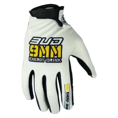 Gants enfants BUD SX Lite "Team 22/9MM" Blanc 