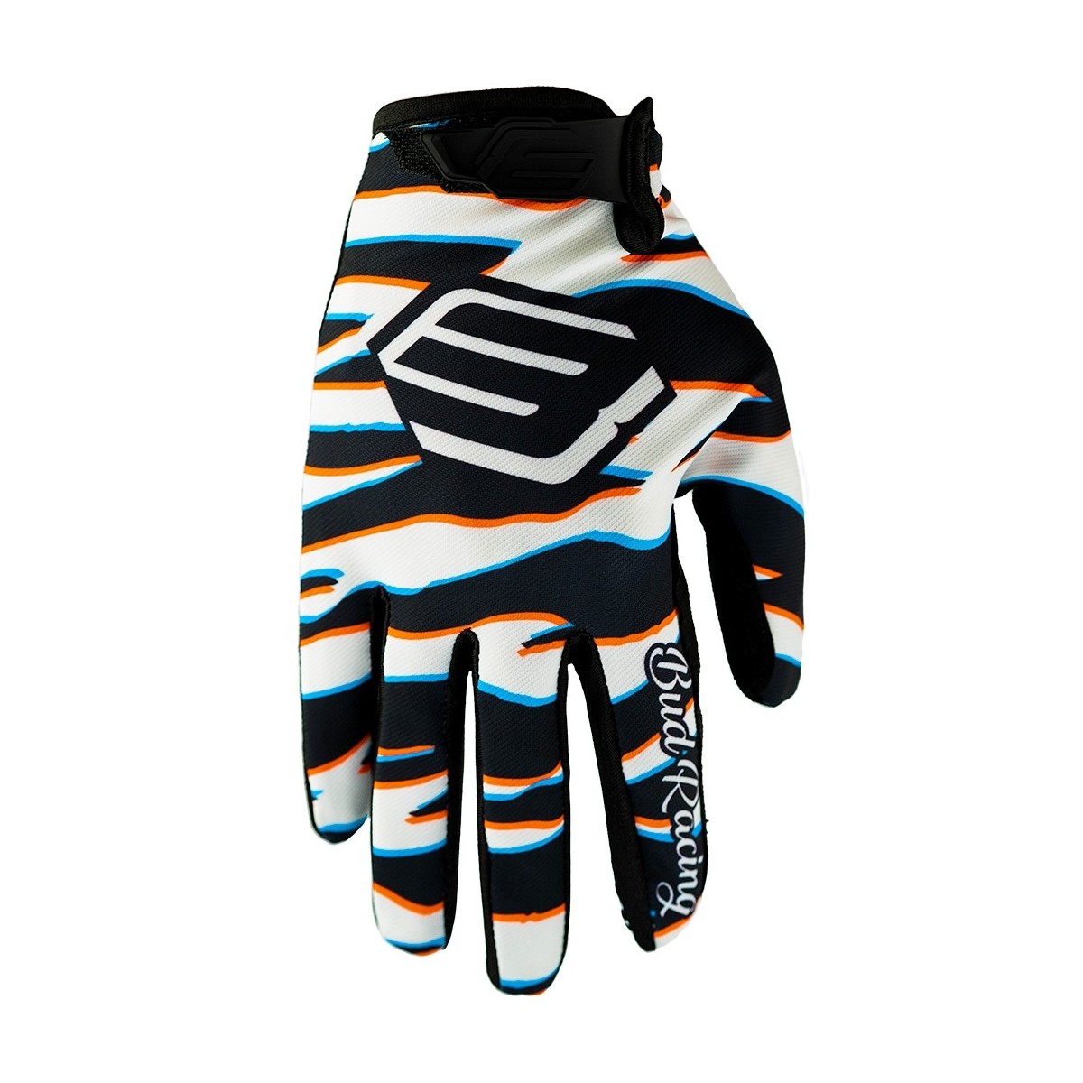 Gants enfants BUD SX Lite Zebra Blanc Blitz 