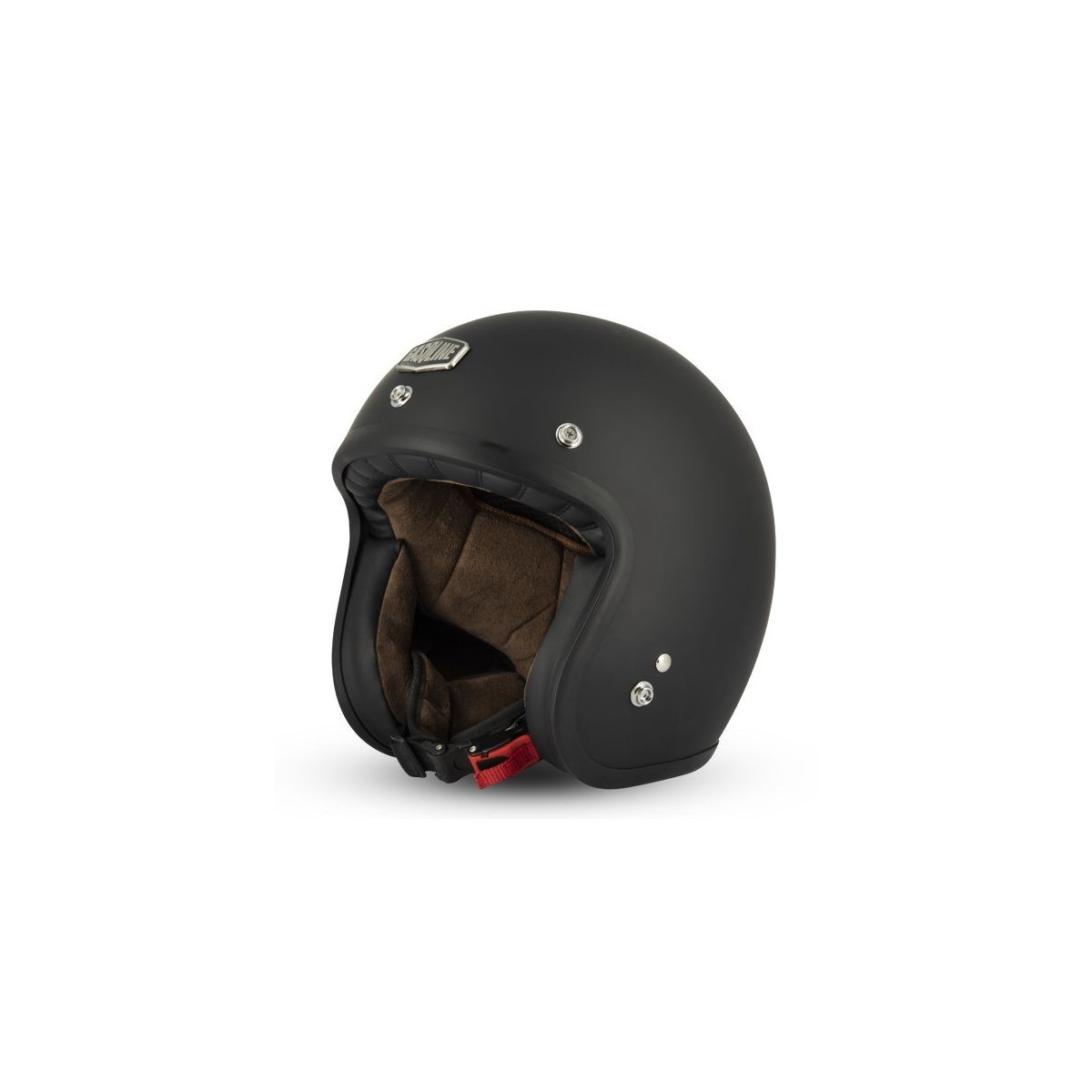 Casque Gasoline Jet Cafe Racer S250 Noir Mat 