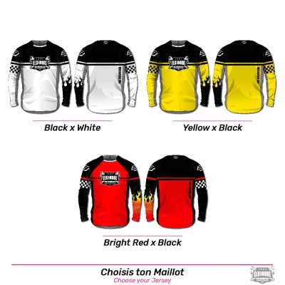 Maillot personnalisable BUD Elsinore 