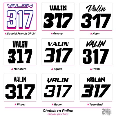 Maillot personnalisable BUD GP de France 2024 
