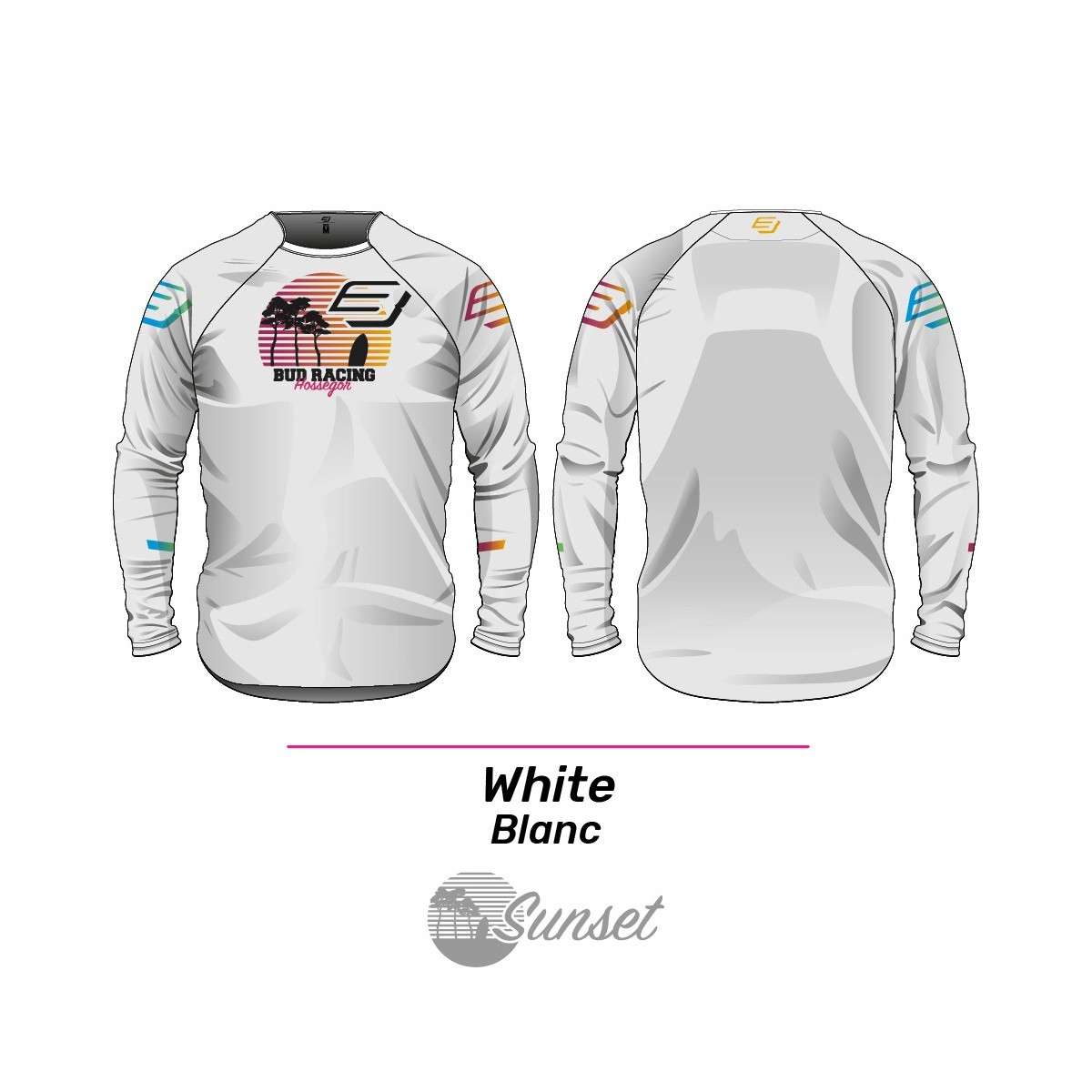 Maillot personnalisable BUD RACING Sunset 
