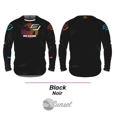 Maillot personnalisable BUD RACING Sunset 