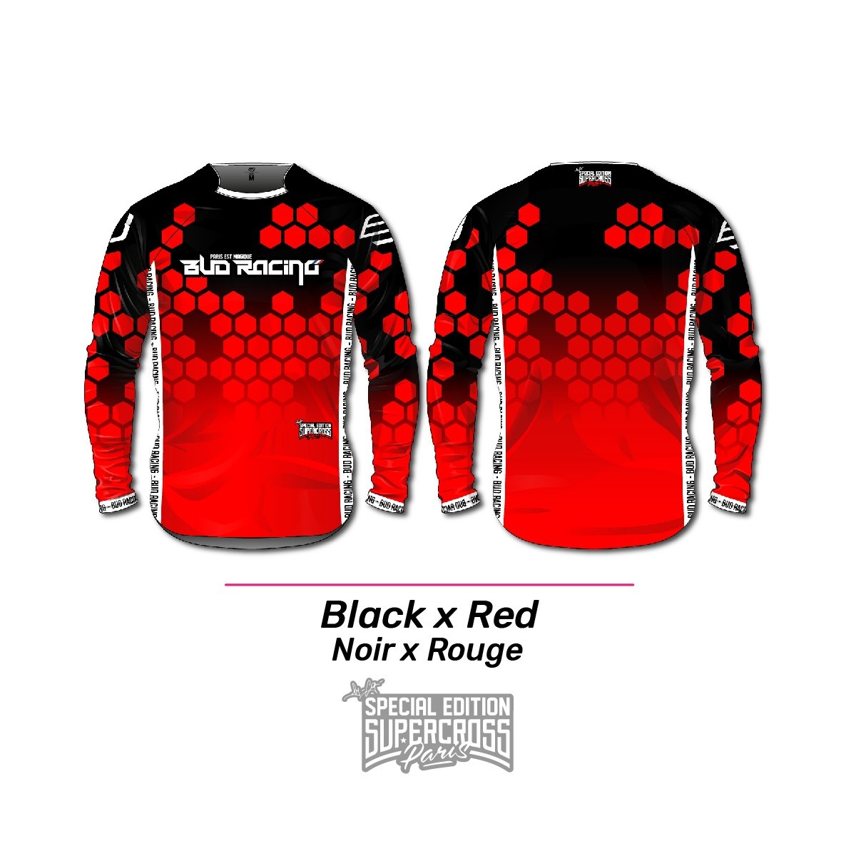 Maillot personnalisable BUD Supercross de Paris 2023 Edition limitée 
