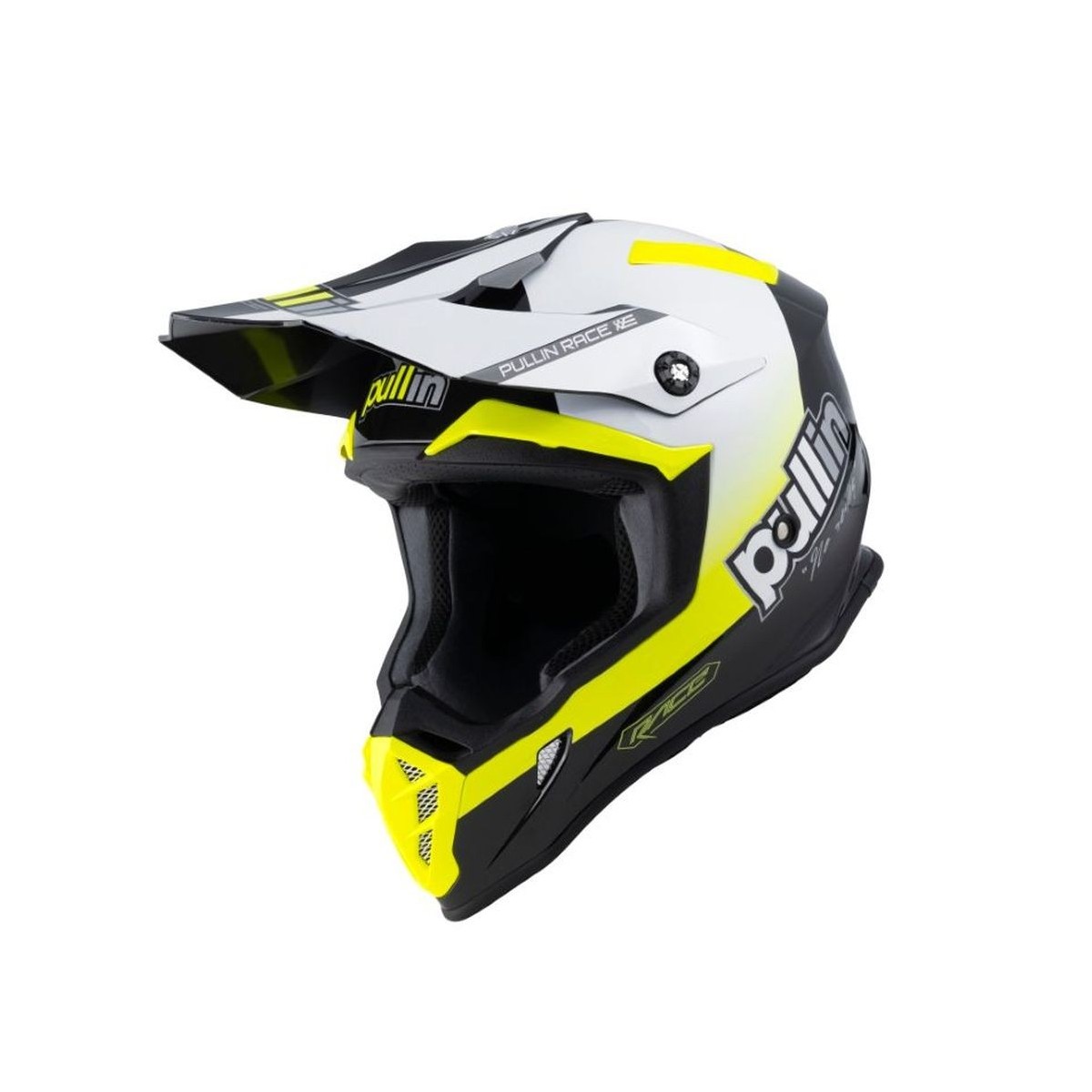 Casque Pull In Race Jaune Fluo 