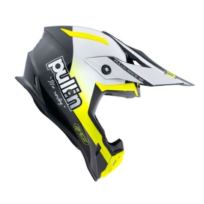 Casque Pull In Race Jaune Fluo 