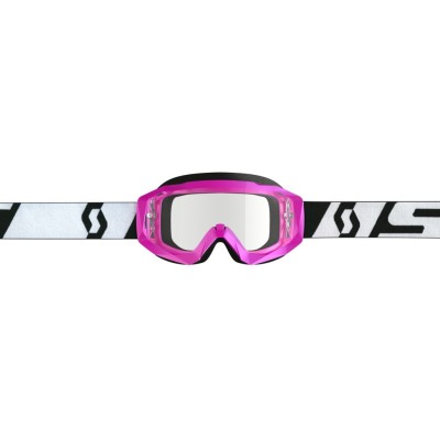 Masque Scott Hustle X MX  Rose Noir/ Ecran Clair works 