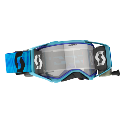 Masque Scott Prospect WFS Roll Off Bleu Noir 