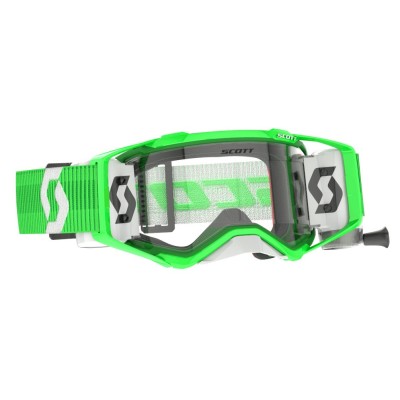 Masque Scott Prospect WFS Roll Off Vert/Blanc ecran clair 