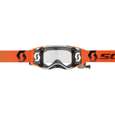 Masque Scott Prospect WFS Roll Off Gris Orange ecran clair 