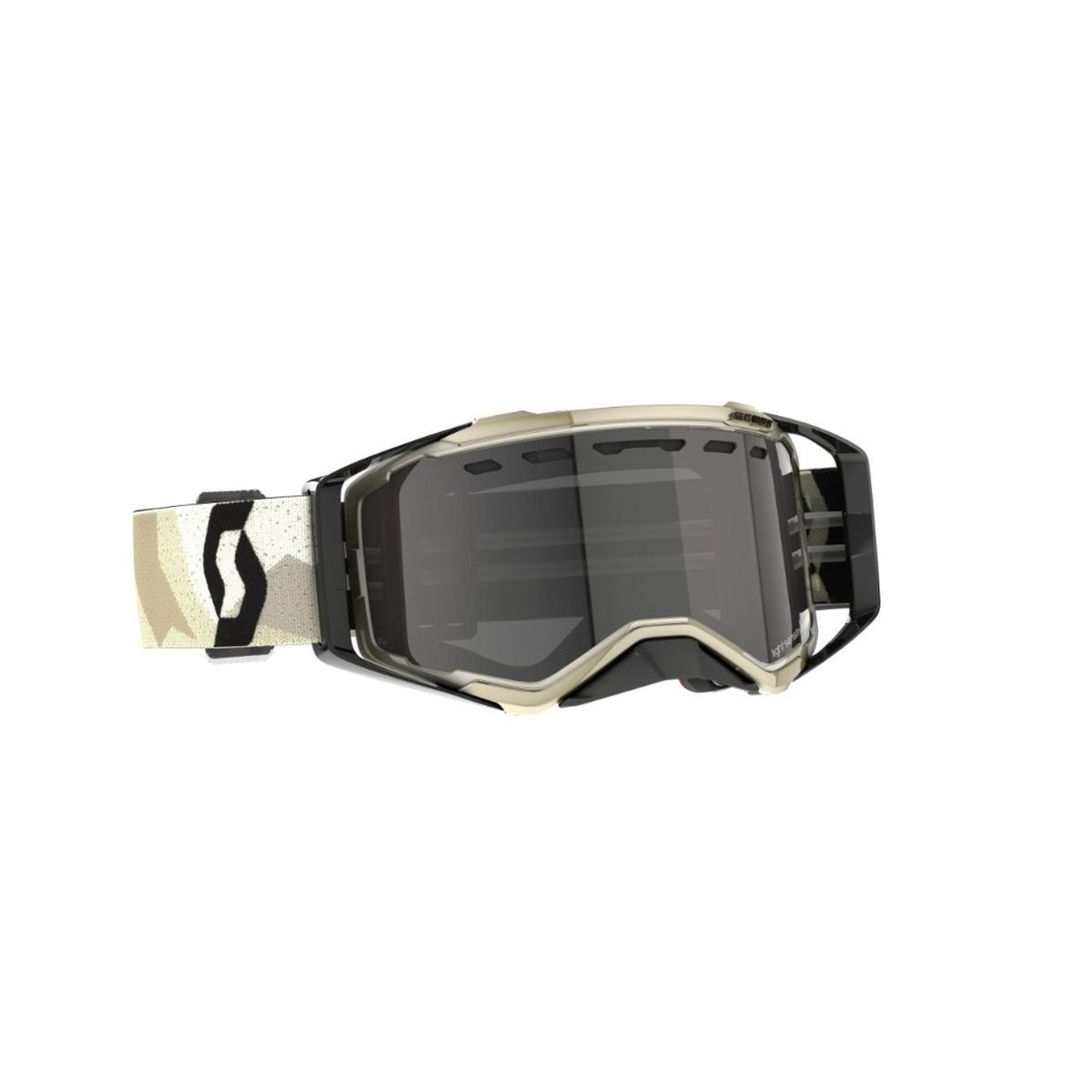 Masque Scott Prospect Enduro Camo Beige / Black - Ecran Light Sensitive 