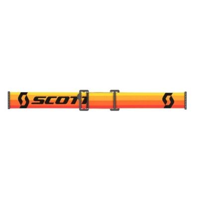 Masque Scott Prospect Enduro Orange Jaune Ecran Clair 