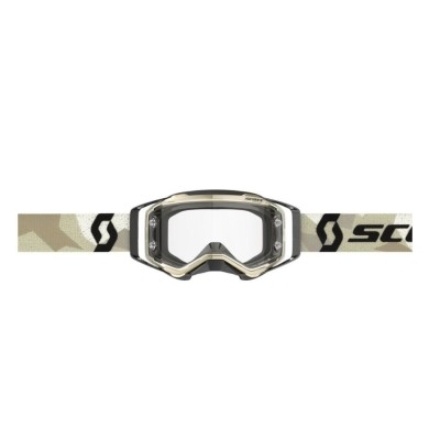 Masque Scott Prospect Sand Dust Camo Beige Noir ecran Gris Light Sensitive 