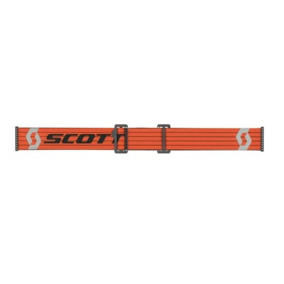 Masque Scott Fury Orange Gris Ecran Orange Chrome  
