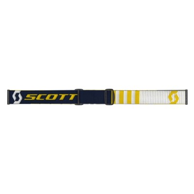 Masque Scott Fury Jaune Bleu Ecran Jaune Chrome 