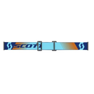 Masque Scott Fury Bleu Royal Orange Ecran Orange Chrome  