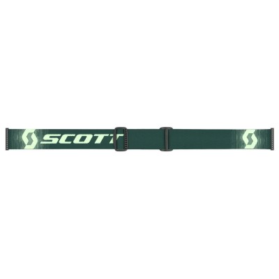 Masque Scott Fury Vert Fonce Vert Menthe Ecran Green Chrome  