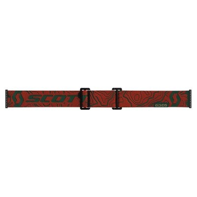 Masque Scott Prospect ISDE 2019 Rouge Vert 