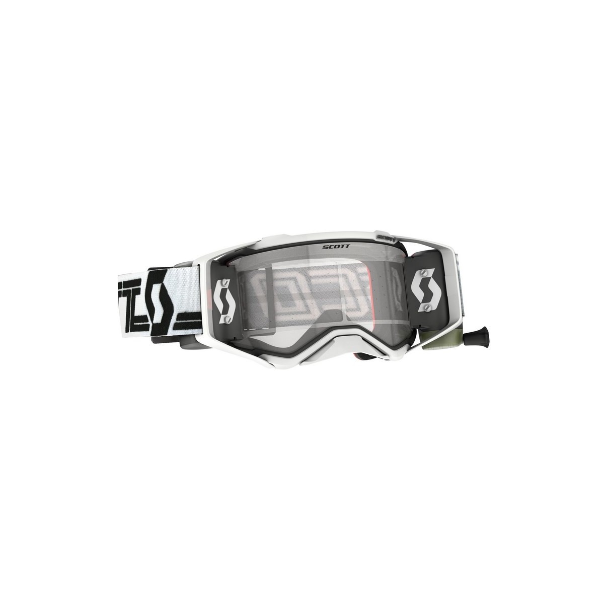 Masque Scott Prospect Super WFS Roll Off Noir Blanc 