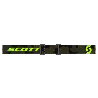 Masque Scott Prospect Super WFS Roll Off Vert Kaki Jaune Fluo Ecran Clair 