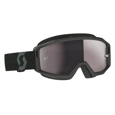 Masque Scott Primal Noir Ecran Silver Chrome 