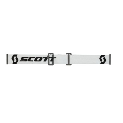 Masque Scott Primal Blanc Ecran Silver Chrome 