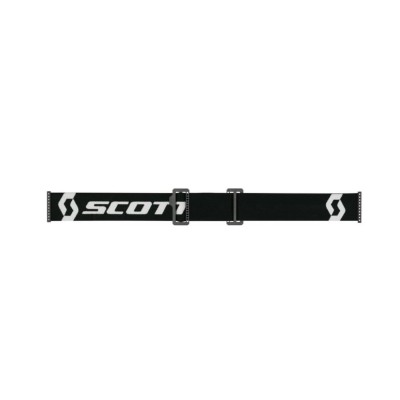 Masque Scott Primal Noir Blanc Ecran Silver Chrome 