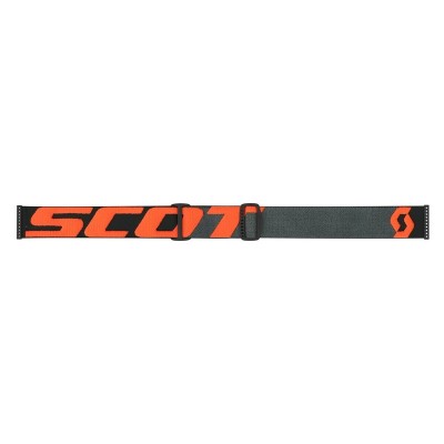 Masque Scott Primal Orange Noir Ecran Orange Chrome 