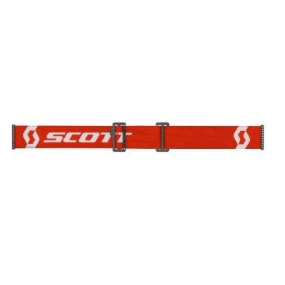 Masque Scott Primal Rouge Blanc Ecran Clair 